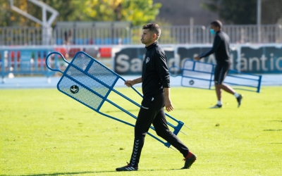 Hidalgo, a l'entrenament d'avui | Roger Benet